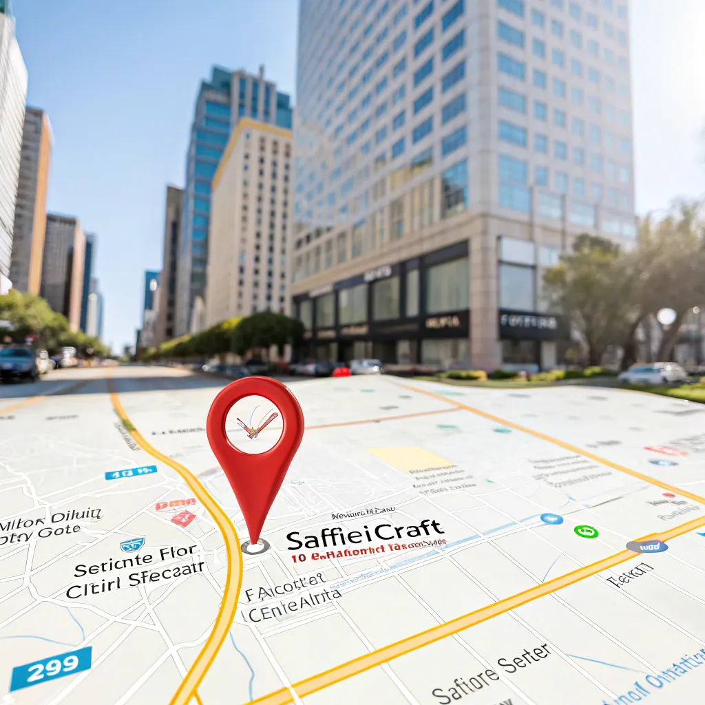 Map location of SAFTICRAFT office